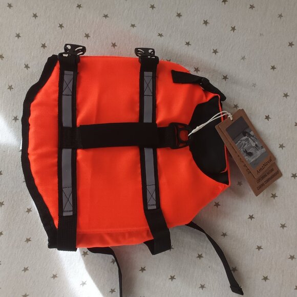 NWT AMZNOVA Dog Life Jacket Orange XS - Picture 7 of 8